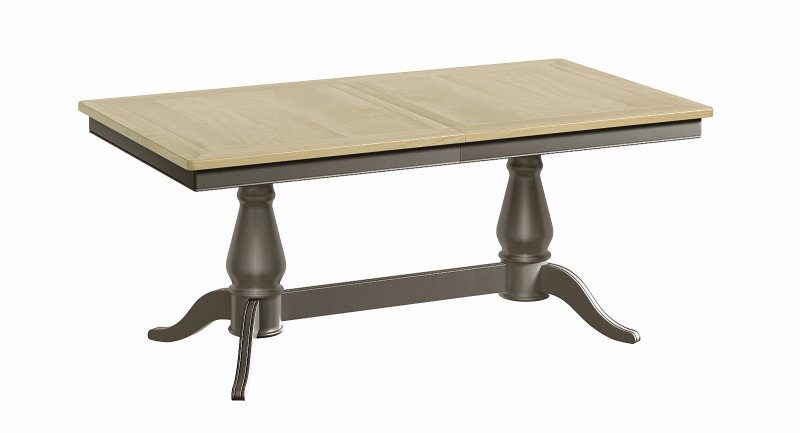 Webb House - Harmony Dining Twin Pedestal Extending Dining Table